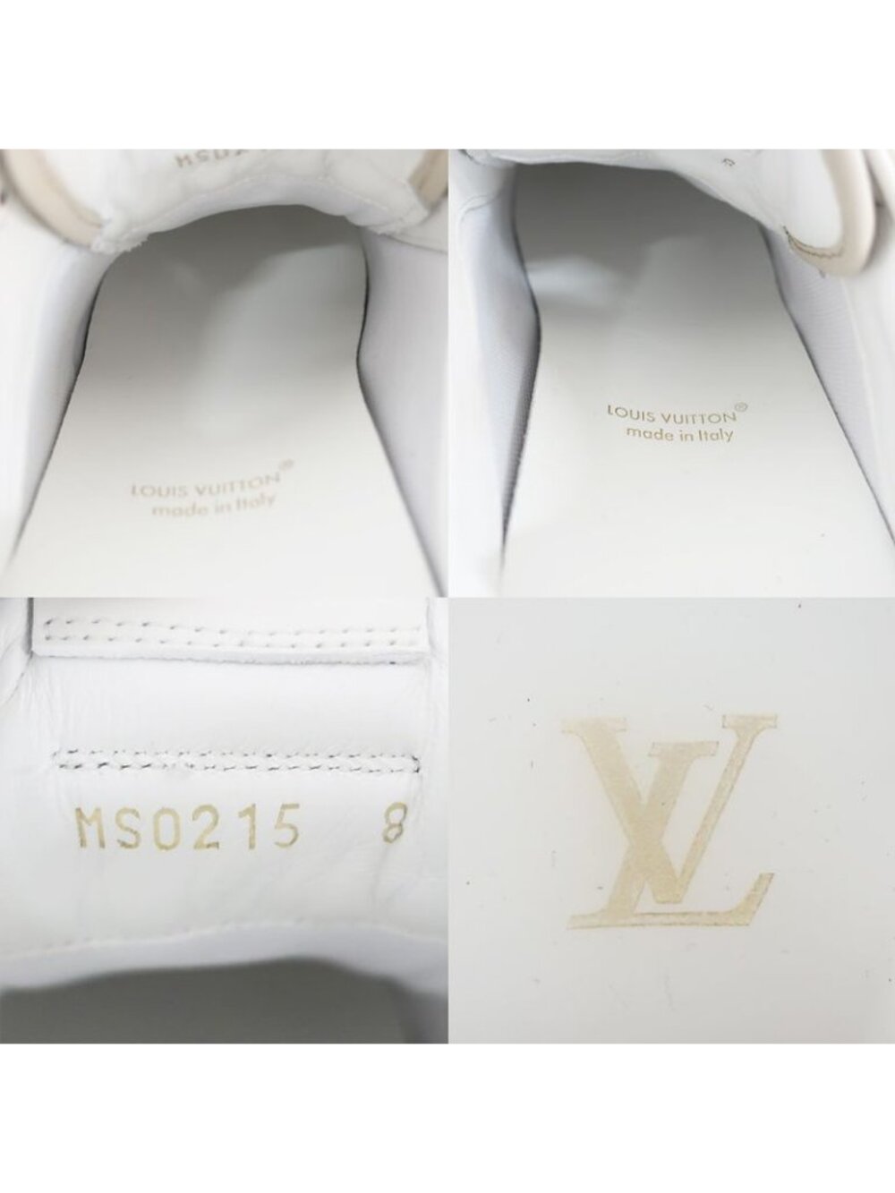 Louis Vuitton Runaway Sneakers 1 Ahso4 Monogram Beige Size - Picture 6 of 10